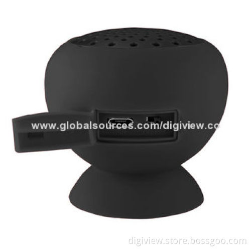Suction Bluetooth Speaker with Handsfree Phone Call with CE, RoHS, EPL Certificates